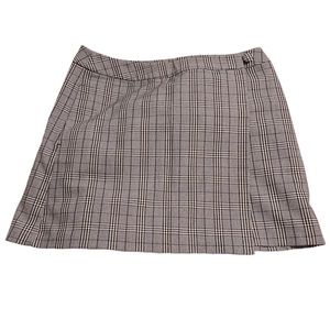 A New Day Skirt - Black & White with pockets- wrap skirt